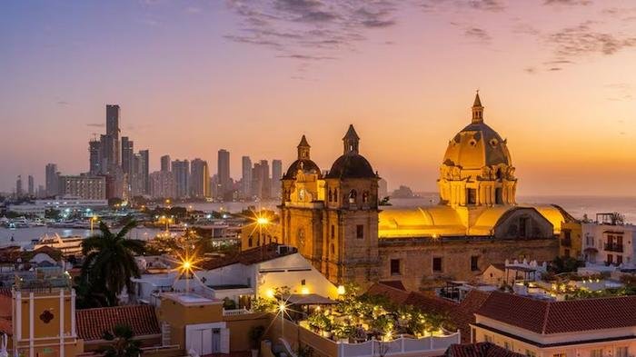 Cartagena al atardecer